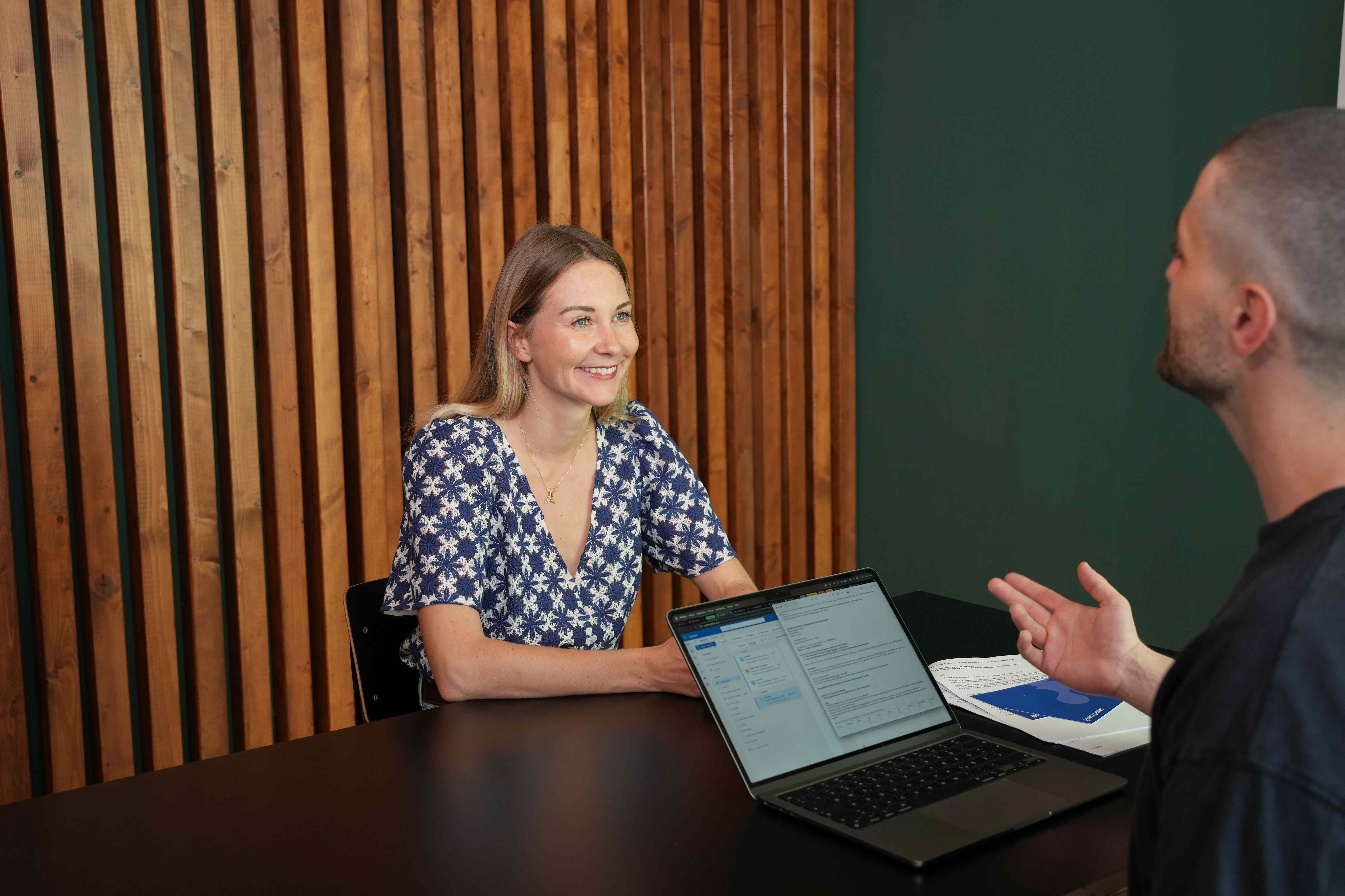 Talentnavigator Team im Gespräch